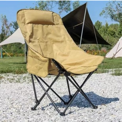 Oversize Outdoor Folding Camping Moon Chair