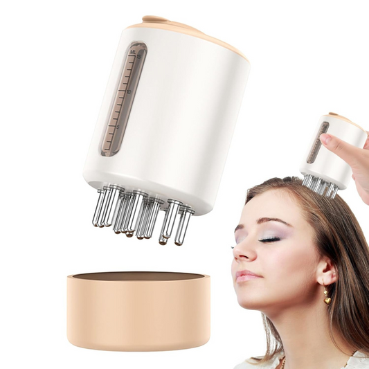 Rechargeable Scalp Massager Hair Oil Applicator Comb