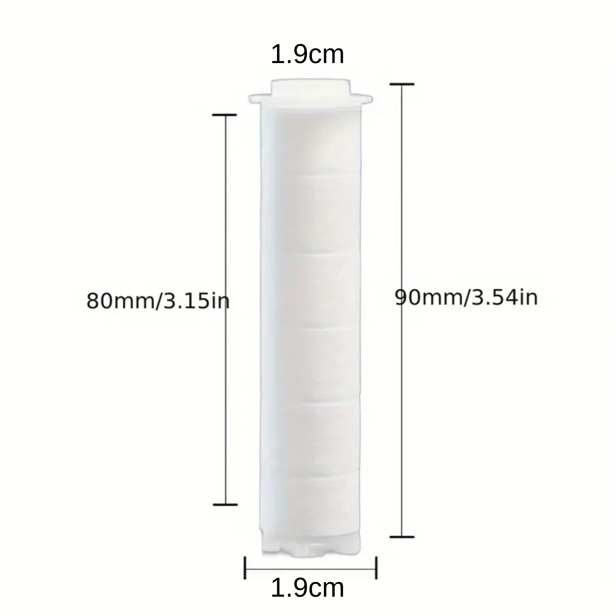 Water Filter Replacement Cartridge for Shower Head 9 cm