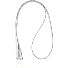 Green Lion Flexi Strap Adjustable Crossbody Nylon Lanyard Grey