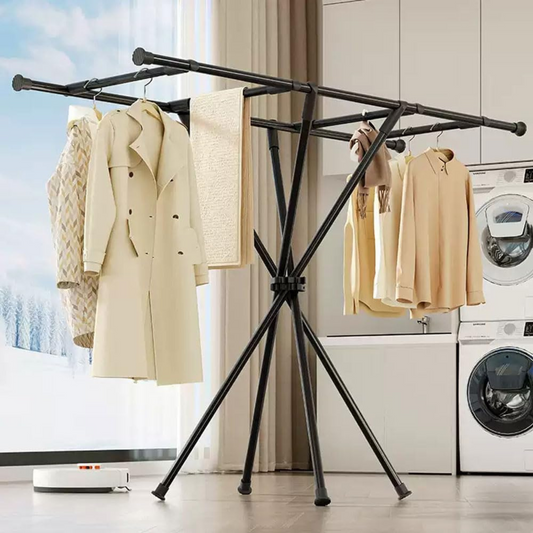 Collapsible Clothes Drying Rack