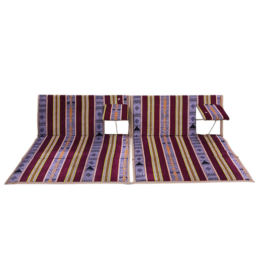 Folding Outdoor Camping Arabic Desert Sofa with Storage Bag