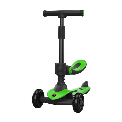 Lamborghini Kids Twist Scooter with Baby Seat