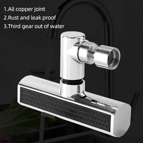 Multi-function Faucet Adapter, 3 Modes Washbasin Sink Shower Faucet