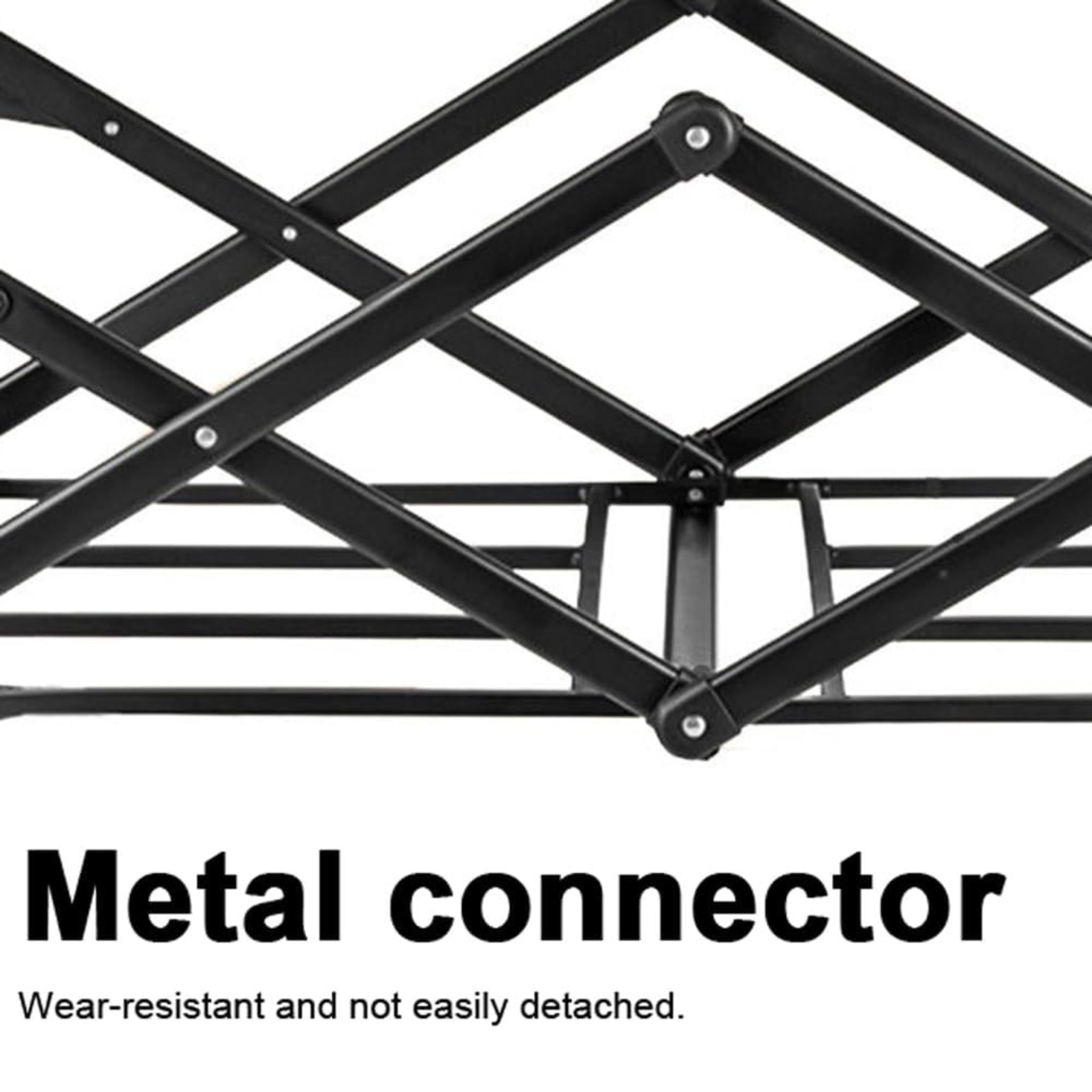 150Kg Capacity Heavy Duty Folding Collapsible Wagon Trolley Cart for Picnic and Outdoor Camping