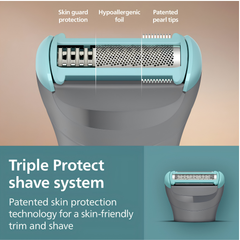 Philips Body Groomer 3000 Series – Body and Balls, Skin Friendly Intimate Trim and Shave