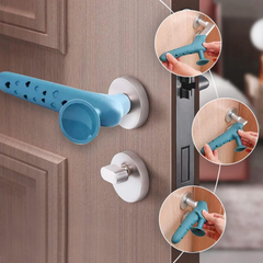 Anti Collision Silicone Door Handle Knob Cover for Back Wall Protection