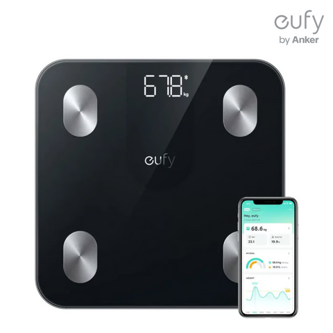 Eufy by Anker Smart Scale A1 - ميزان رقمي شخصي مزود بتقنية البلوتوث