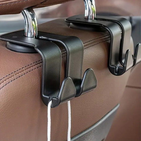 Car Seat Back Multi-functional Double Storage Hook (1 Pcs)