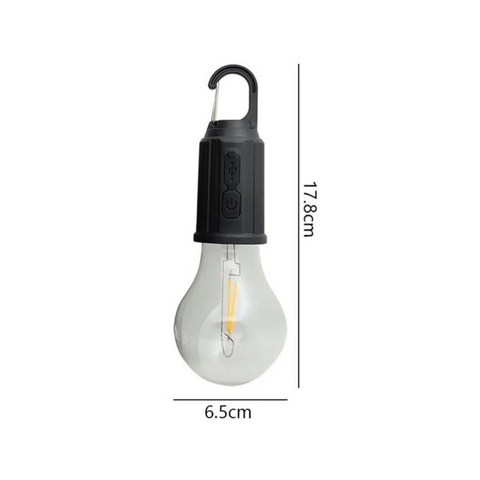 Rechargeable Camping Lantern Bulb with Tent Hanging Hook