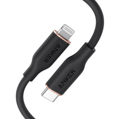 كابل Anker PowerLine III Flow USBC مع موصل Lightning بطول 6 أقدام (1.8 متر)