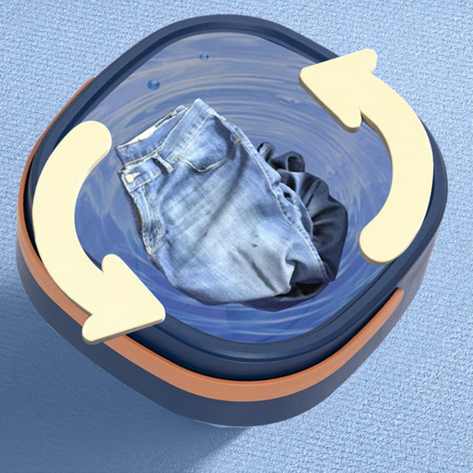 Portable Mini Folding Washing Machine with Dryer