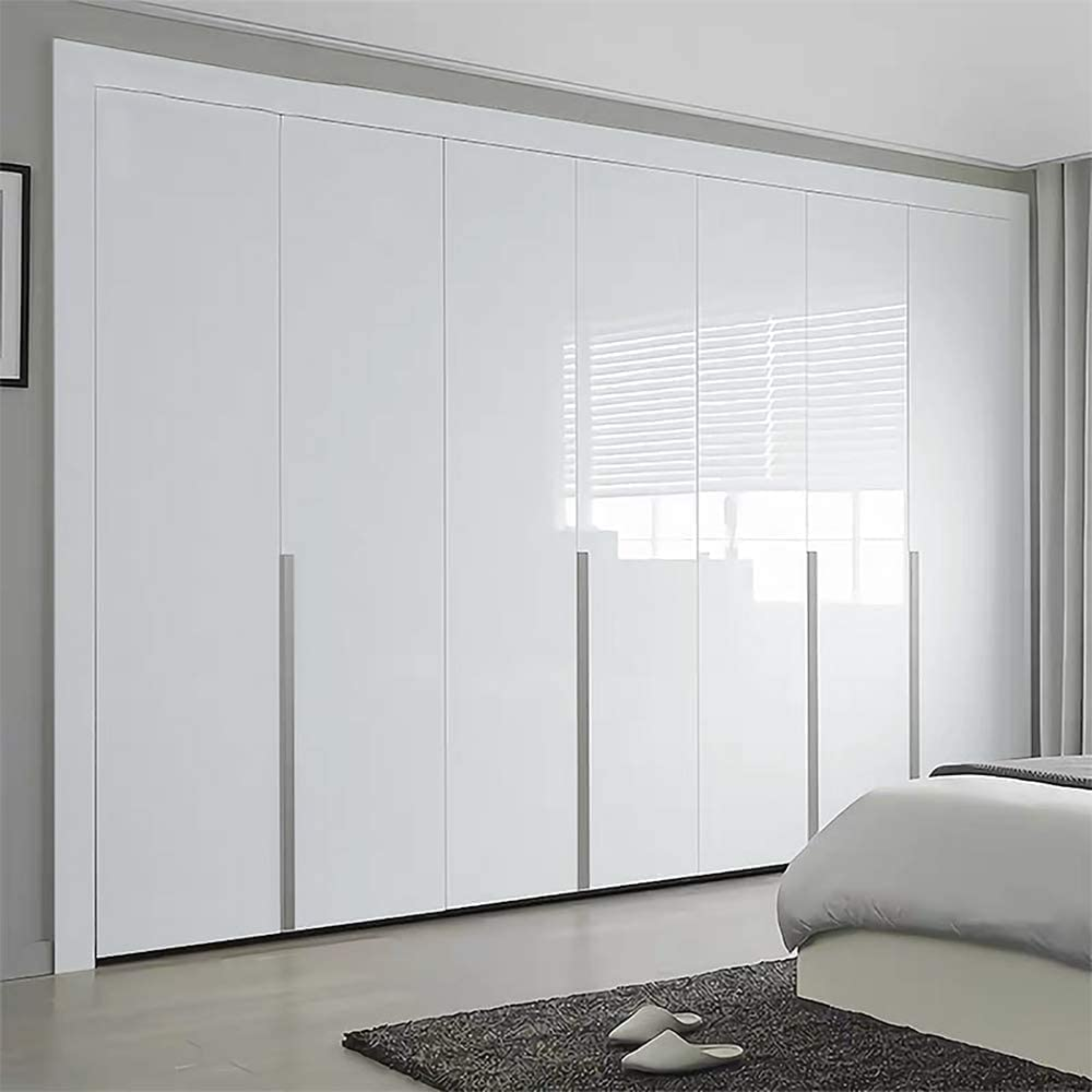 Self Adhesive Waterproof Plain White Wallpaper for Home Decor