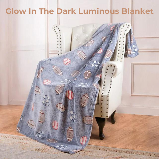 Glow In The Dark Luminous Blanket (Gift for Kids) , 120 x 150 CM