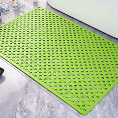 Non-slip Shower Floor Mat for Bathroom, Shower & Bathtub Pea Green