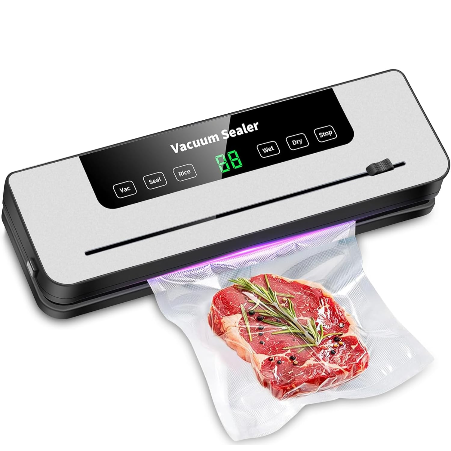 Vacuum Sealer for Automatic Vacuum Packing and Sealing