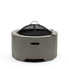 Geometric Shaped Outdoor Fire Pit 60 x 60 x 31 cm