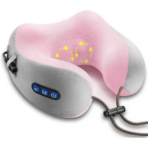 U Shaped Travel Neck Massage Pillow