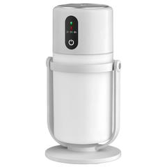 Portable Desktop Humidifier 300ml with LED Night Light and Timer White