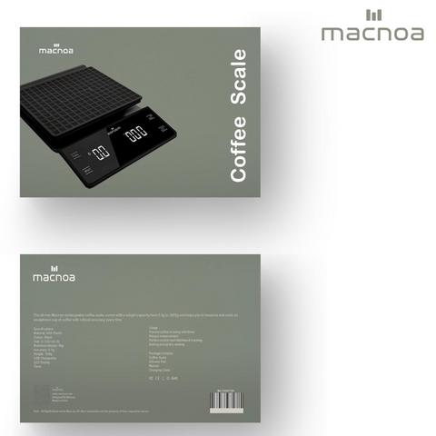 Macnoa Coffee Scale with Timer