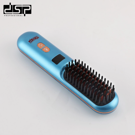 DSP Infinite Pro Cordless Hair Straightening Brush with 5 Heat Settings