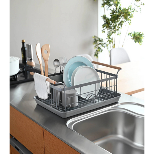 Kitchen Sink Removeable Drainer Tray Dish Organizer Rack