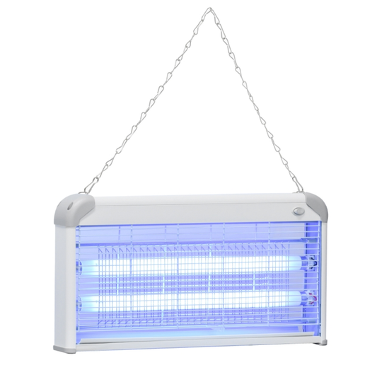 Hanging or Table Top Electric Zapper Fly Catcher, Mosquito and Insect Pest Killer with UV Lamp