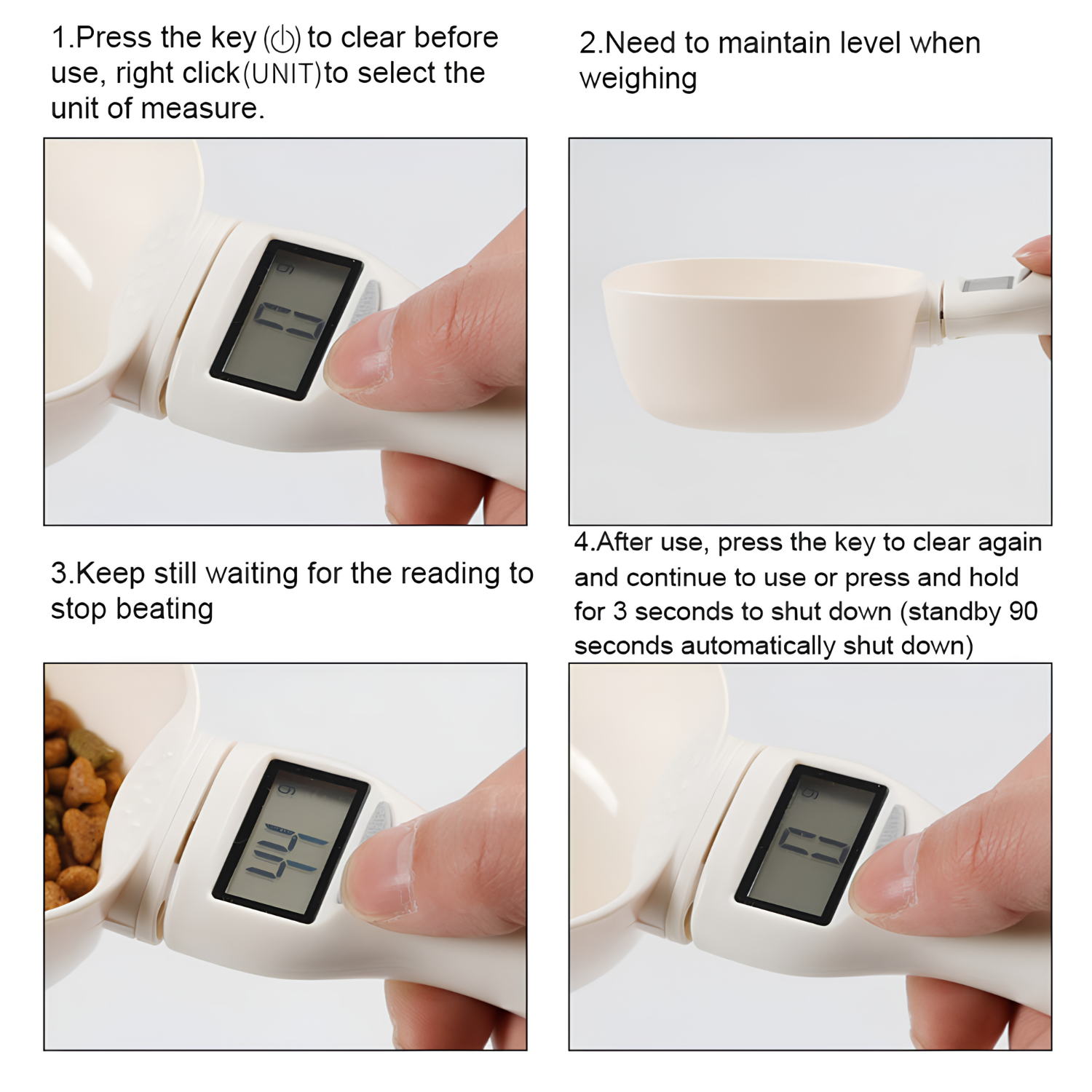 Digital Food Measuring Spoon Scale for Kitchen