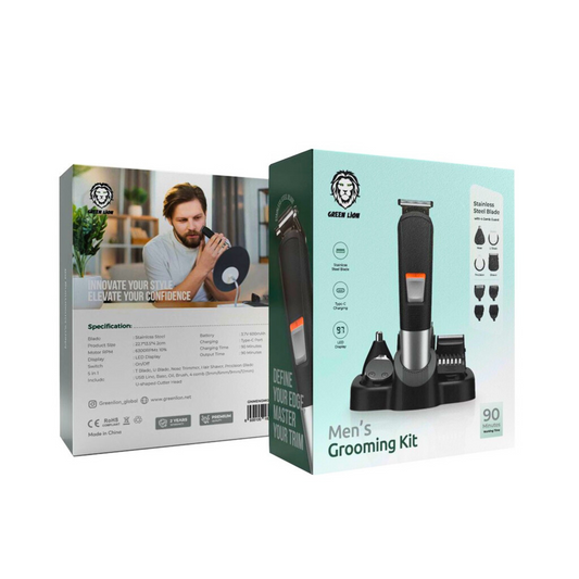 Green Lion Men's Grooming Kit