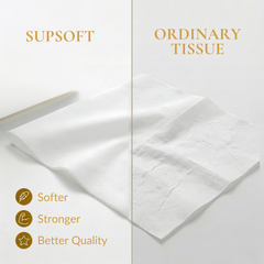 Supsoft White Bag Wall hanging 4x Ply Tissue Paper
