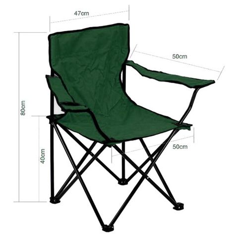 Folding Camping Chair with Cup Holder