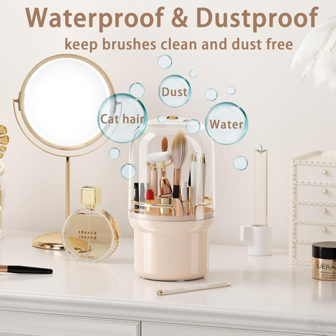 Rotating Makeup & Cosmetic Storage Organizer Container