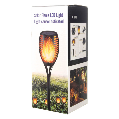 Waterproof Solar Outdoor Garden LED Flame Light