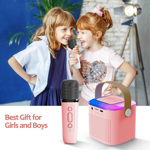 Mini Wireless Bluetooth Karaoke Speaker with Mic