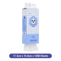4x Ply Virgin Wood Pulp Tissue Paper Bundle, Carton of 6 Long Bags