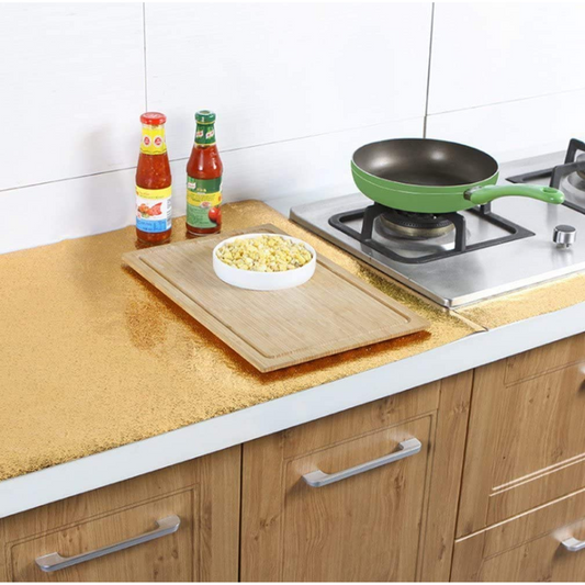 Self Adhesive Thickened Wallpaper Sticker for Kitchen