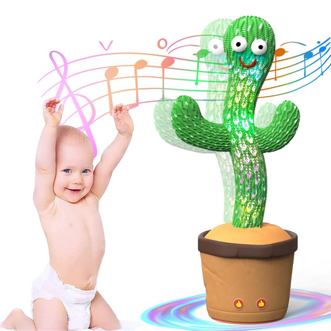 Dancing Cactus Toy - Kids Funny Talking Cactus