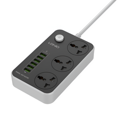 LDNIO SC3604 2500W Power Socket with 3 Outlets Universal Power Strip