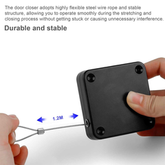 1.2 Meter Retractable Steel Wire Automatic Door Closer