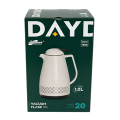 1 Liter Thermal Flask for Drinks White