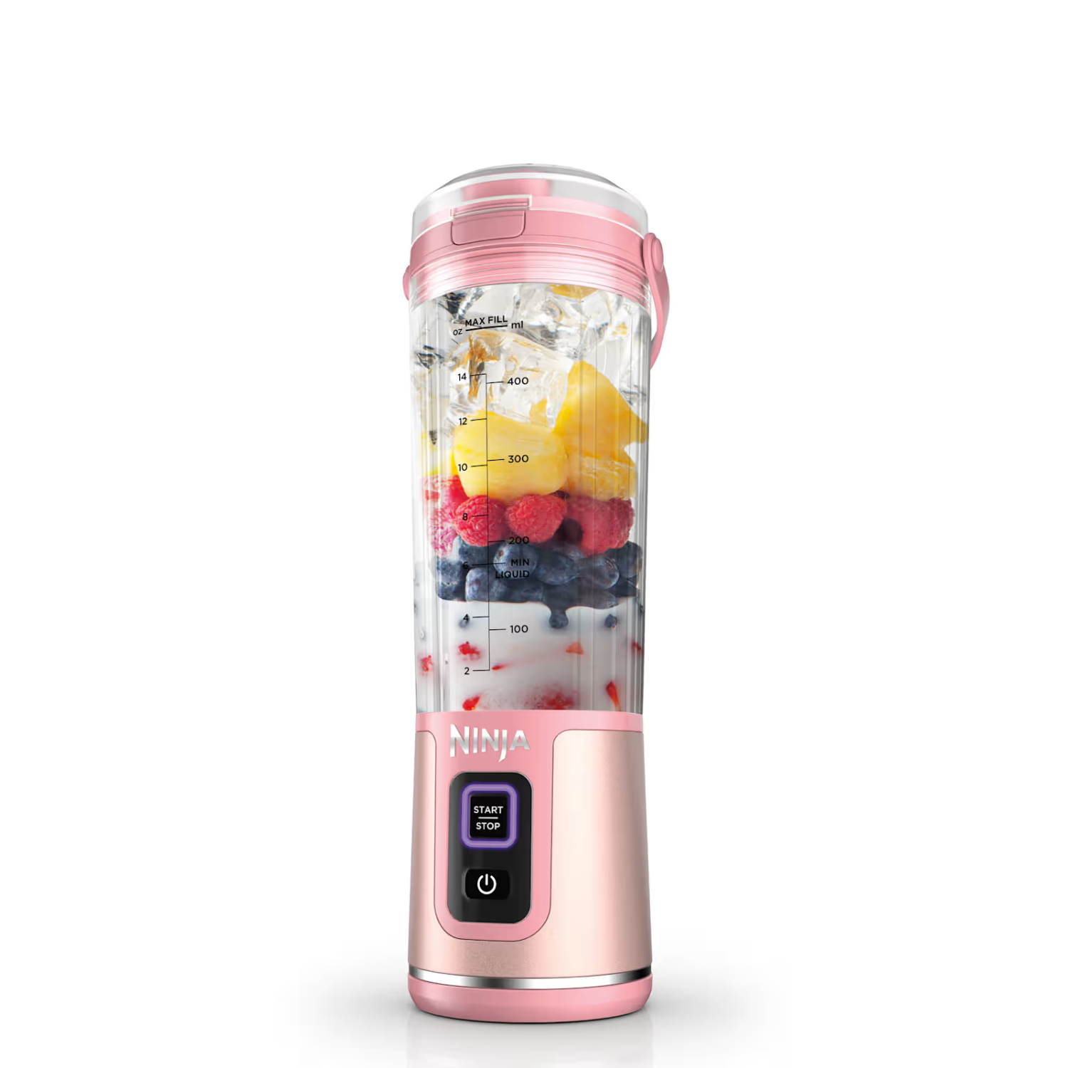 Ninja Blast Portable Blender, Personal Blender for Shakes & Smoothies Tinted Pink