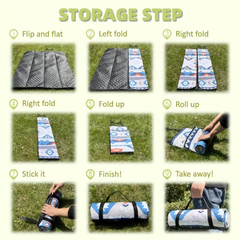 Large Folding Picnic Mat, Outdoor Camping & Beach Mat