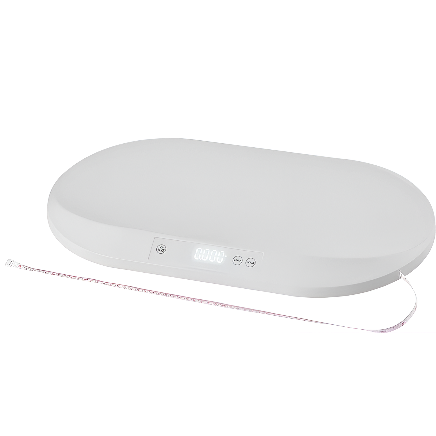 Porodo Minimeasure Electric Digital Baby Scale with Measuring Tape