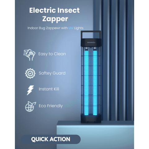 Moxedo Electric Insect Zapper with UV Light, Mosquito Killer Bug Zappe ...