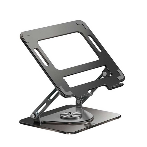 Green Lion 360 Rotatable Laptop Stand - Black