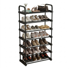 7 Tier Simple Vertical Shoe Rack