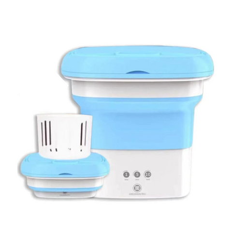 Smart Foldable Mini Portable Washing Machine with Dryer