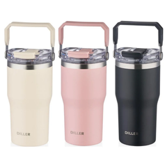 Diller Stainless Steel Thermos Water Bottle Tumbler