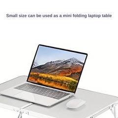 Mini Folding Aluminium Table for Outdoor, Picnic, Camping, Beach, Backyard