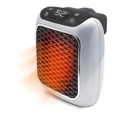 Space Saving Wall Mounted Electric Heater with Adjustable Thermostat - Handy Heater Turbo 800 Watts